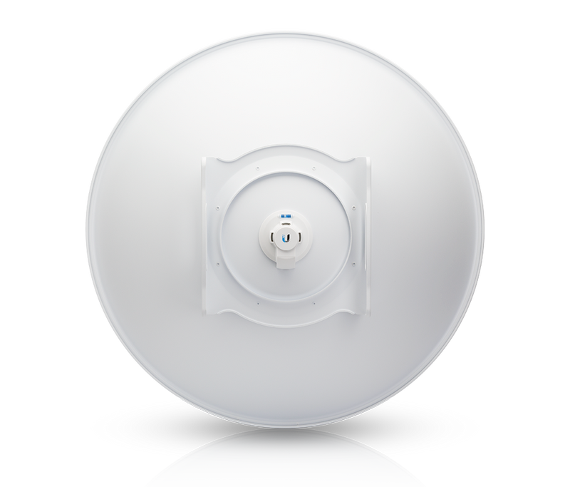 UBIQUITI POWERBEAM AC PBE-5AC-620 - Radio Airmax AC 5.8GHz para exteriores con antena integrada de 29 dBi, tecnología MIMO y rendimiento de hasta 450 Mbps.
