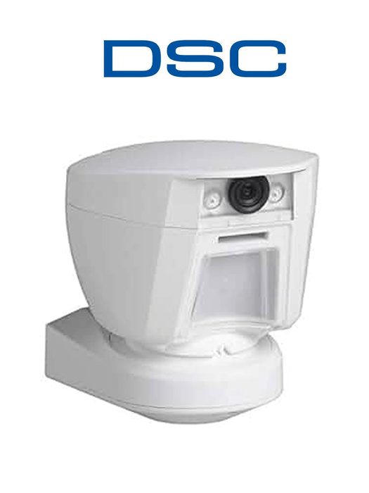 DSC PG9944 - Detector de movimiento con cámara de fotograma exterior Inalámbrico Power G compatible con NEO,PRO, Qolsys e IoTega