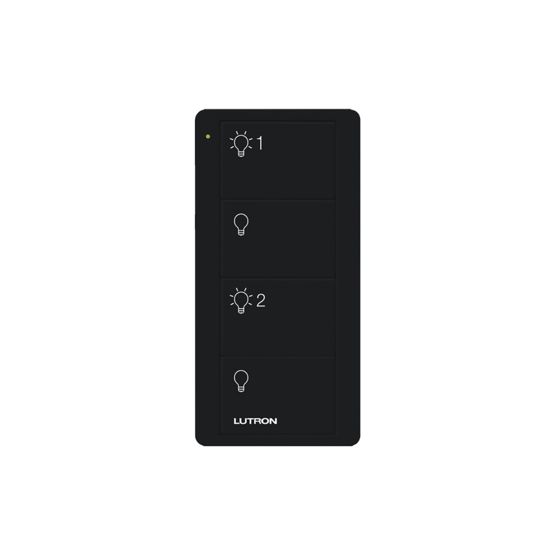 Control remoto PICO inalámbrico con 4 botones  encender/apagar grupo/escenas,  complemente con un atenuador o switch on/off