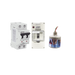 Kit de Centro de Carga Para Corriente Directa, Breaker de hasta 800 Vcc de 40 A con Supresor de Descargas Atmosféricas. - Toer