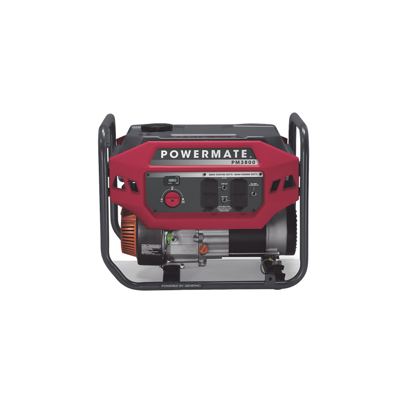 PM3800 Generador Inversor Portátil a Gasolina, 3 kW, 120Vac, Arranque Manual