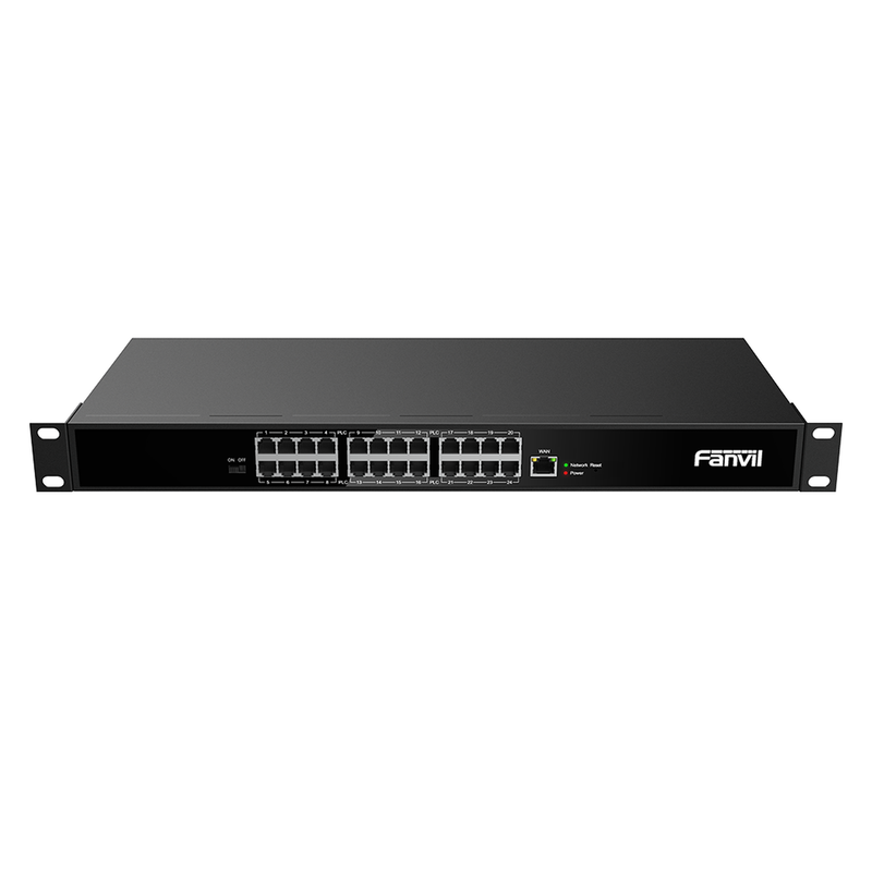 PN24 Switch PoE de 2 Hilos para telefonos Fanvil X303-2 , 24 puertos RJ11