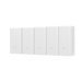 5 Unidades del Adaptador PoE Ubiquiti de 24 VDC, 0.5 A con puerto Gigabit, color blanco - Toer