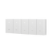 5 Unidades del Adaptador PoE Ubiquiti de 24 VDC, 1.0 A con puerto Gigabit, color blanco - Toer