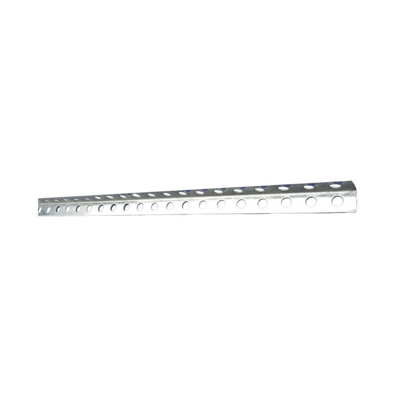 POS-ANGLE Angulo perforado / 2mt x 2.5cm / Soporte de guía horizontal.