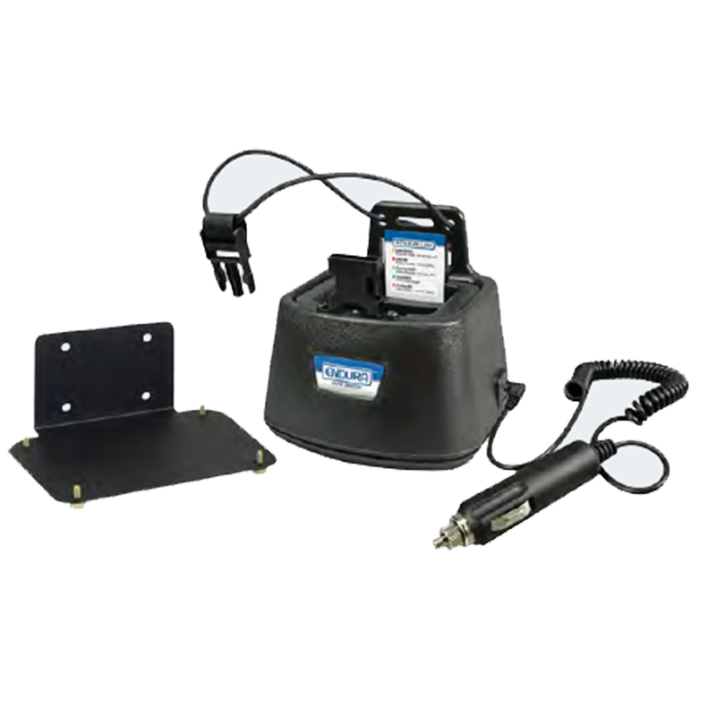 PP-VKSC24 Cargador vehicular ENDURA con tirantes para radio y accesorios de montaje alternativa para el cargador KSC24