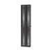 Organizador Vertical PatchRunner™, Doble (Frontal y Posterior), Para Rack Abierto de 45 Unidades, 8in de Ancho, Color Negro - Toer