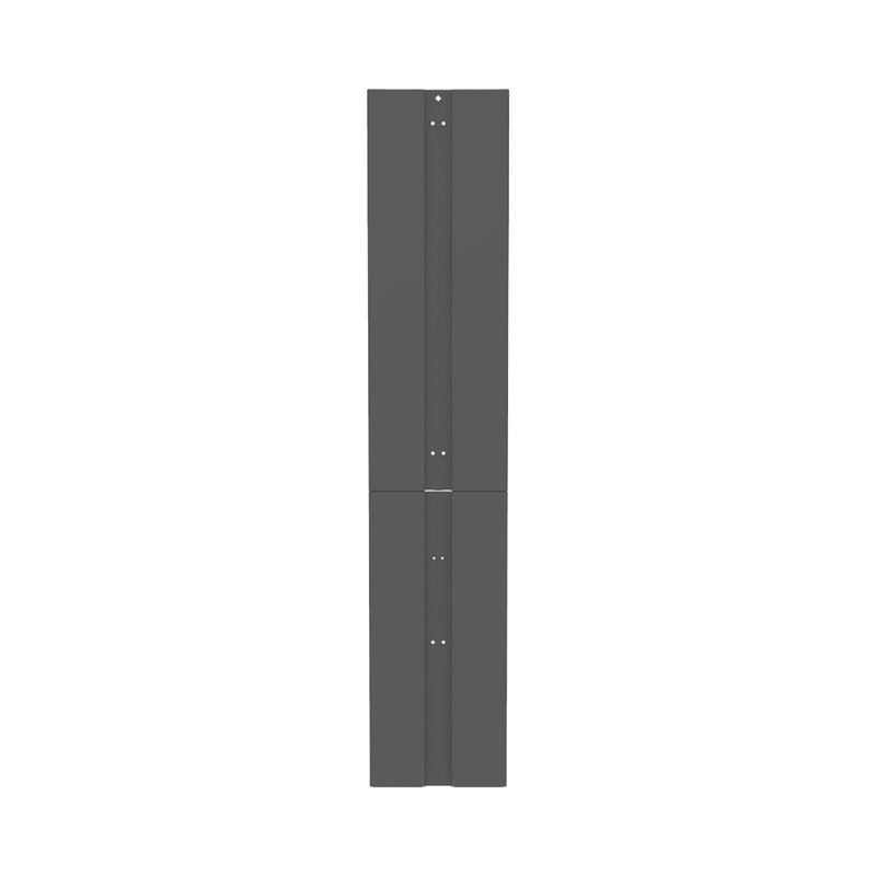 PR2VEP Tapa Final de Fila, Para Organizador Vertical PR2V PatchRunner? 2, de 45 UR, Color Negro