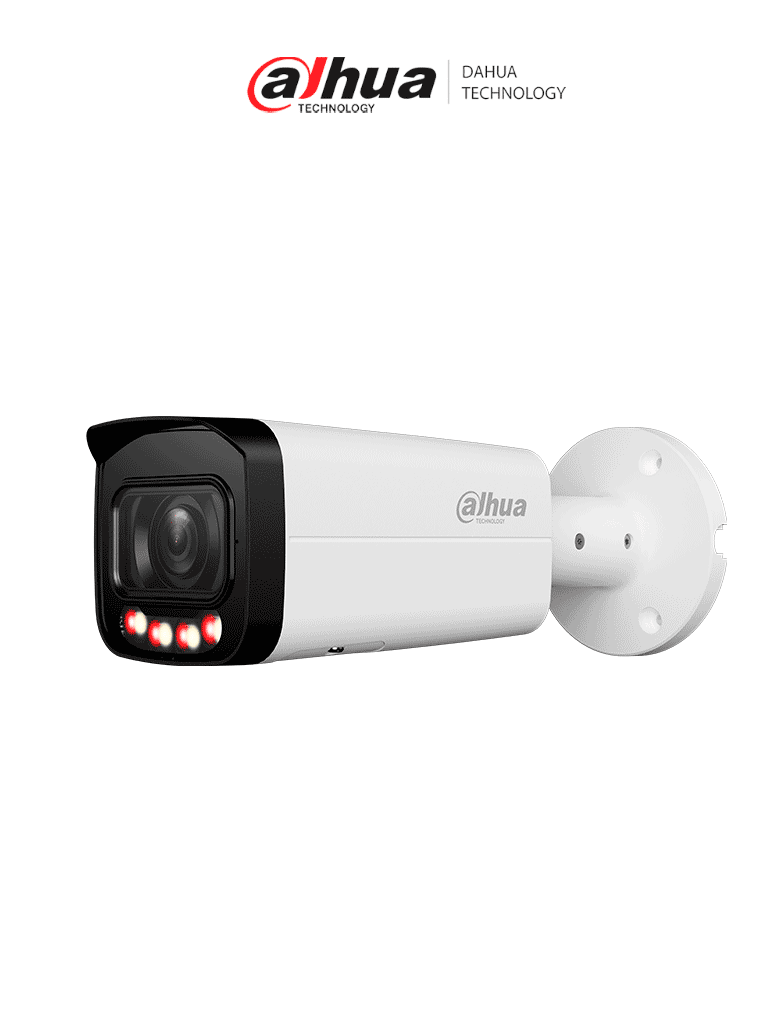 DAHUA DH-IPC-HFW3449T-ZS-IL- Cámara IP Bullet de 4 MP/ Iluminador dual/ WizSense/ AcuPick /IA SSA/  Xinghan/ Lente Motorizado de 2.7 a 13.5mm/ IR de 60 Metros/ H.265+/ WDR Real/ Protección Perimetral/ IP67/SMD 4.0/
