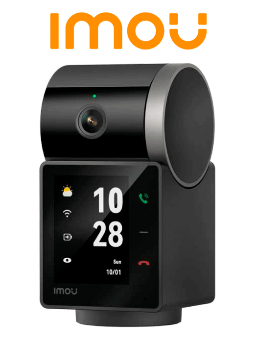 IMOU Rex VT 5MP (IPC-S2VN-5M0WR-imou) - Cámara IP PT Wifi de 5 Megapíxeles/ Modo de privacidad/ Videollamada con un solo toque / Disuasión activa/ Alarmas de reloj/detección de personas y mascotas/Audio bidireccional