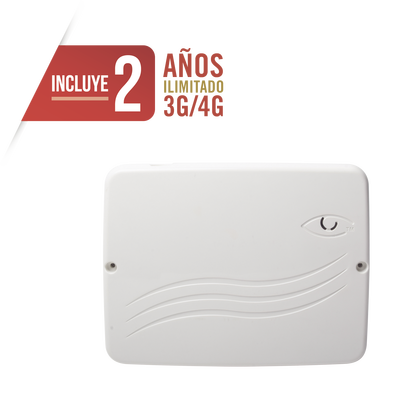 Panel de Alarma Cloud Híbrido 4G LTE / 8 Zonas Cableadas, 32 Inalámbricas / INCLUYE 2 AÑOS 3G/4GLTE ILIMITADOS / Programación 100% vía WEB / ALTA SEGURIDAD - Toer