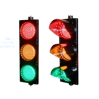 PRO-LIGHT-LEDT Semáforo / Señalización Rojo, Verde y Amarillo / Diametro 200mm / LED / 110vca.