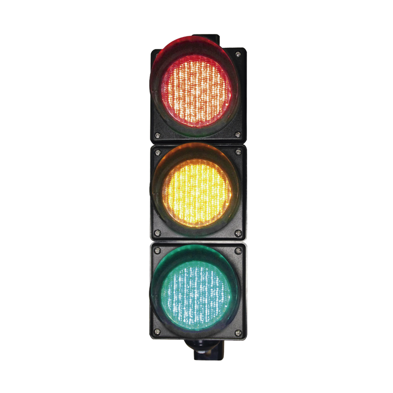 PRO-LIGHT-LEDT10 Semáforo / Señalización Rojo, Verde y Amarillo / Diametro 100mm / LED / 110vca.