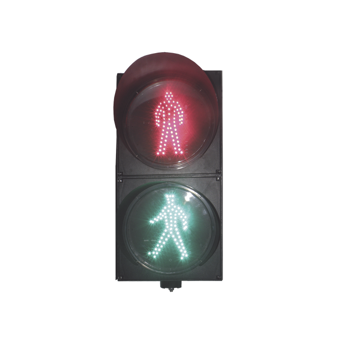 Semáforo Peatonal  Indicador Alto / Siga estático / Diámetro 20 Cms.