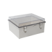 Gabinete Plástico ABS, Puerta Transparente, Uso en Intemperie IP66 (170 x 220 x 110 mm) Cierre por Broches Inoxidables y Permite Cerrado por Candado y Llave (Perno 5mm) No Incluido - Toer