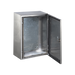 Gabinete de Acero Inoxidable IP66 Uso en Intemperie (200 x 300 x 150 mm) con Placa Interna Galvanizada. - Toer