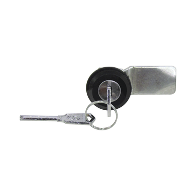 Cerradura con Paleta Metálica con 2 llaves para Gabinetes de Acero. - Toer