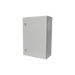 Gabinete de Acero IP66 Uso en Intemperie (500 x 700 x 250 mm) con Placa Trasera Interior Metálica y Compuerta Inferior Atornillable (Incluye Chapa y Llave T). - Toer
