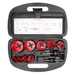 Juego de 13 Brocas Sierra Bimetálica con Adaptadores y Estuche. (3/4", 7/8", 1-1/8", 1-3/8",  1-1/2", 1-3/4", 2", 2-1/4", 2-1/2") - Toer