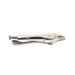 Pinza Perra Ajustable de Presión de 10”. Quijada Curva con Corta Alambre. Acero CR-V - Toer