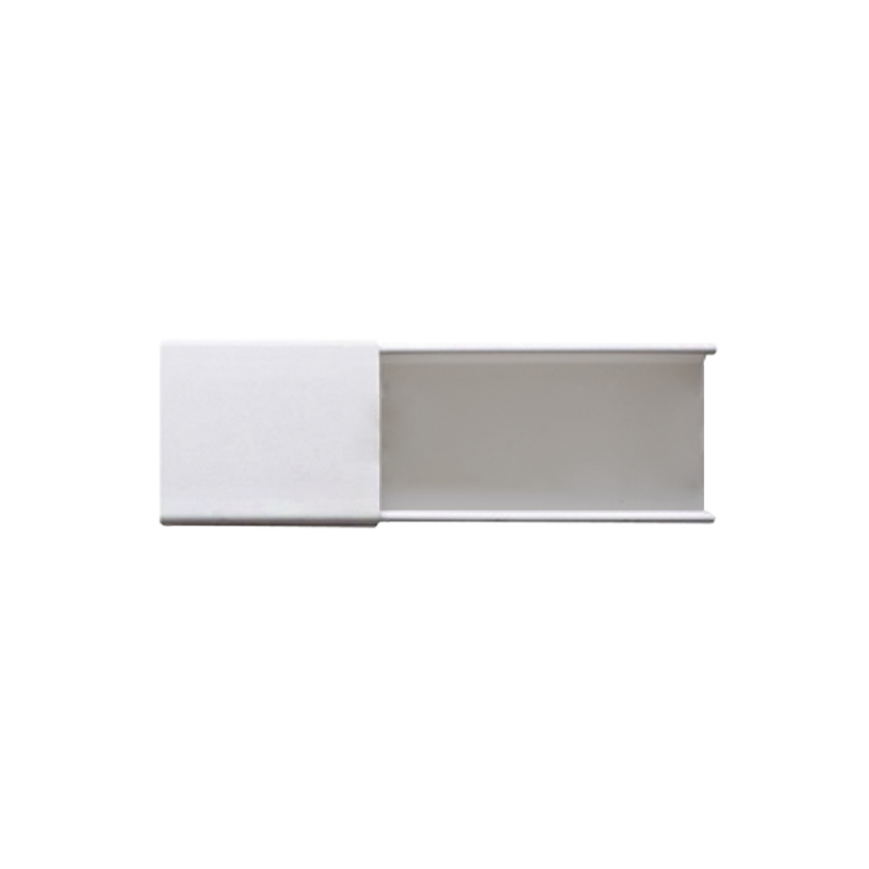 PT-48-SD Canaleta blanca sin división, de PVC auto extinguible, 48 x 16 x tramo 2.5m (6101-01260