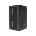 Gabinete PanZone de Montaje en Pared, de 19in, Puerta Ventilada, 26 UR, 635mm de Profundidad, Color Negro - Toer