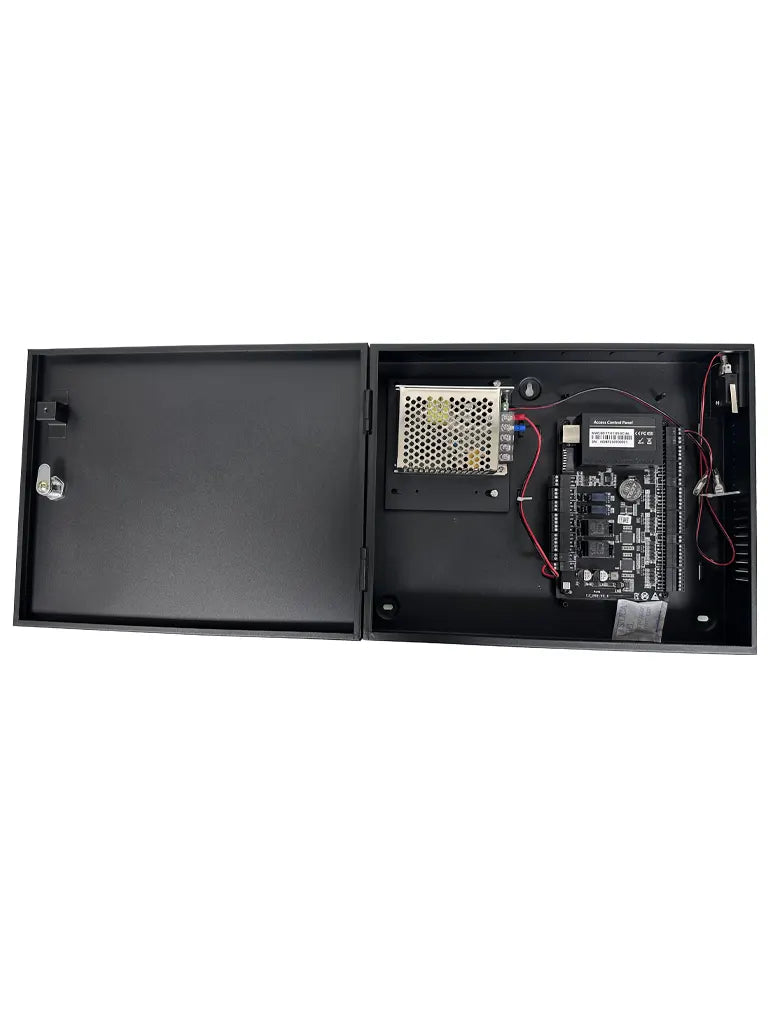 ZKTECO C3200Plus- Panel de control de acceso RFID, 2 puertas, 4 vías, capacidad para 100,000 usuarios y tarjetas, capacidad de código QR, Push SDK