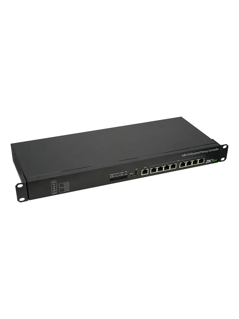 ZKTECO INBIOPC800 -  Control de acceso profesional PoE hasta 8 puertas / 4,000 huellas /  40,000 tarjetas RFID / 200,000 eventos /  Se requiere modulo DE10 para su funcionamiento ZKT0720026