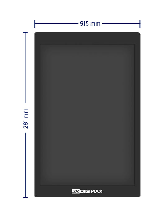 ZKDIGIMAX DG03A3W15 – Pantalla LCD de 15.6" para Mostrador o Escritorio, Full HD, Android 11, Brillo de 500 nits, Vida útil +50,000 h, Ideal para Publicidad Digital