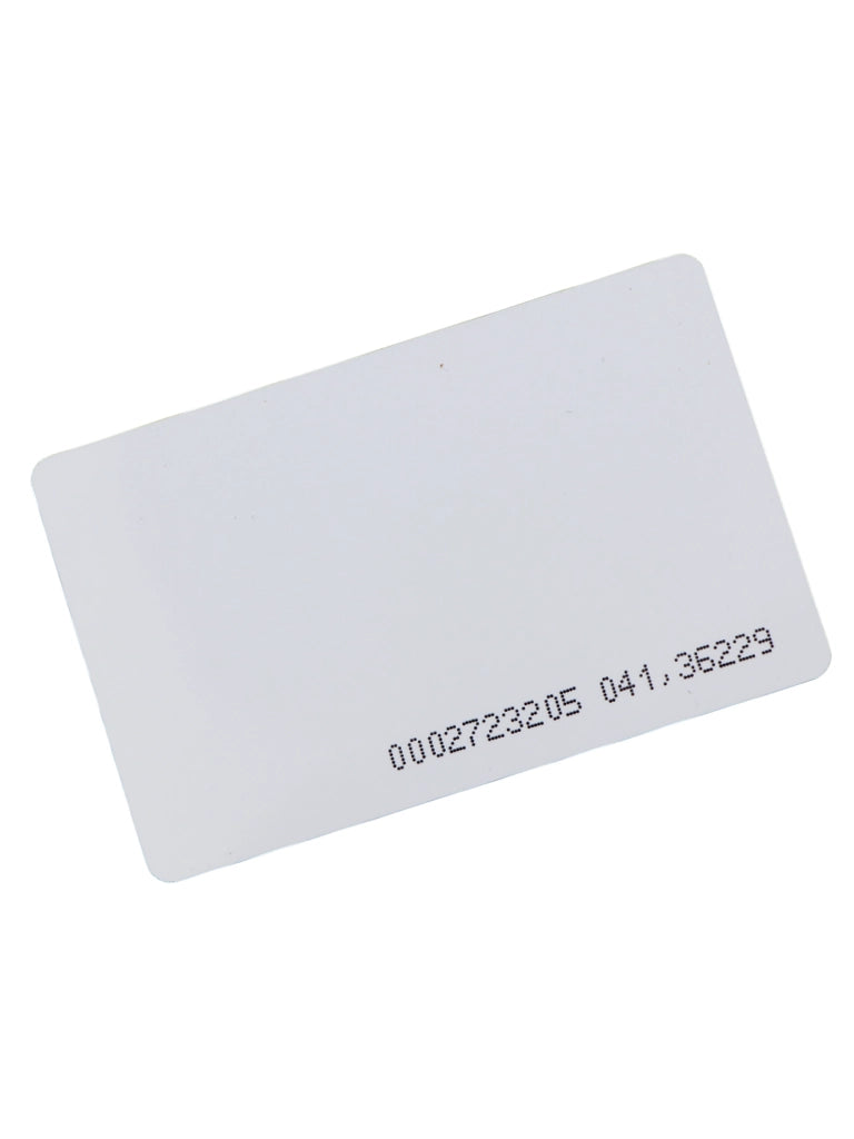 ZKTECO IDCARDN - Paquete con 10 Tarjetas ID con Frecuencia de 125 kHz, 1 mm de Grosor con Folio Impreso