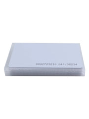 ZKTECO IDCARDN - Paquete con 10 Tarjetas ID con Frecuencia de 125 kHz, 1 mm de Grosor con Folio Impreso - Toer