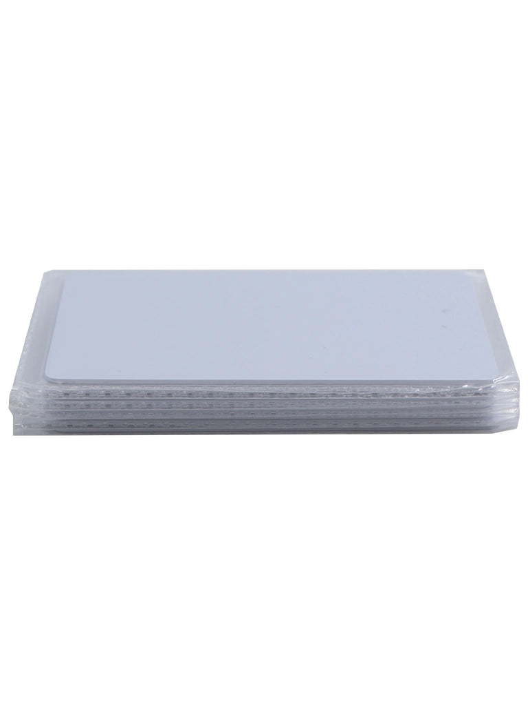 ZKTECO IDCARDNN - Paquete de 10 Tarjetas ID con Frecuencia de 125 kHz, 1 mm de Grosor, Sin Folio Impreso - Toer