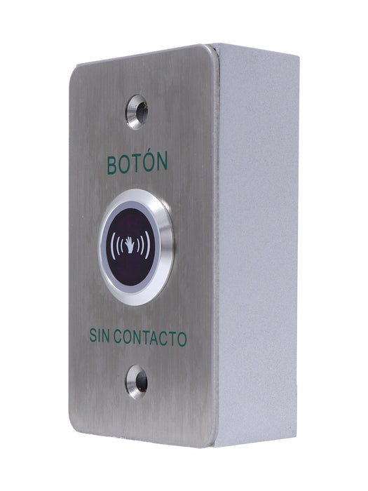 YLI KITISK841BLED800AM - Paquete con Botón de Salida sin Contacto y Caja de Montaje Metálicos para Instalación Segura