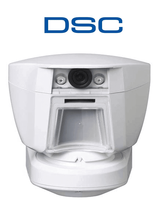 DSC PG9944 - Detector de movimiento con cámara de fotograma exterior Inalámbrico Power G compatible con NEO,PRO, Qolsys e IoTega