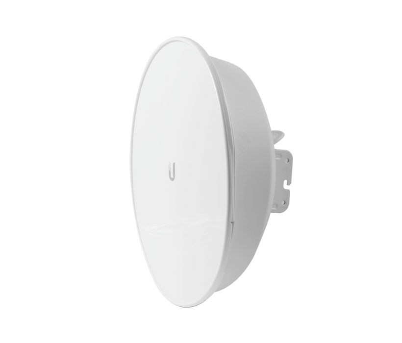 UBIQUITI POWERBEAM ISO AC PBE-5AC-ISO-GEN2 - Radio Airmax AC GEN2 5.8GHz para exteriores con antena integrada de 25 dBi, MIMO, potencia de 25 dBm, rendimiento de hasta 450 Mbps y función de aislamiento.