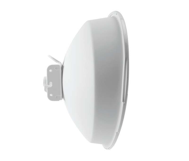 UBIQUITI POWERBEAM ISO AC PBE-5AC-ISO-GEN2 - Radio Airmax AC GEN2 5.8GHz para exteriores con antena integrada de 25 dBi, MIMO, potencia de 25 dBm, rendimiento de hasta 450 Mbps y función de aislamiento.