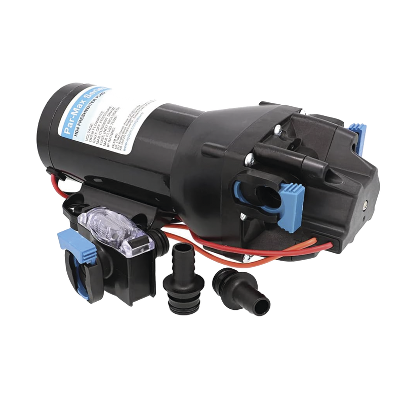 Q402J-115S-3A Bomba controlada por presión Par Max HD 4 a 24 Vca, alta presión 40 psi 15 lpm / 4 gpm