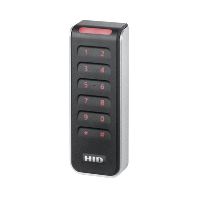 Lector con Teclado  Capacitivo SIGNO Multitecnologia/ 20KTKS-01-00001H/ Garantia de Por Vida/ Terminal Strip/Wiegand & OSDP