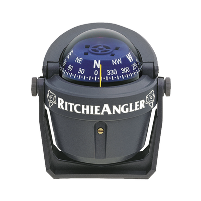 Brújula serie Ritchie Angler con iluminación nocturna en color verde.