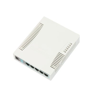 RB260GS Switch Mikrotik 5 puertos Gigabit Ethernet y 1 SFP