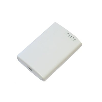 RB750P-PBR2 (PowerBox) RouterBoard, 5 Puertos Fast Ethernet con PoE Pasivo, para exterior