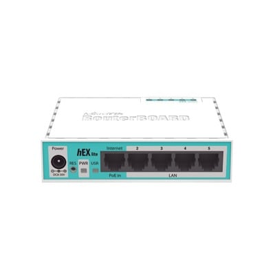 RB750R2 (hEX lite) RouterBoard, 5 Puertos Fast Ethernet