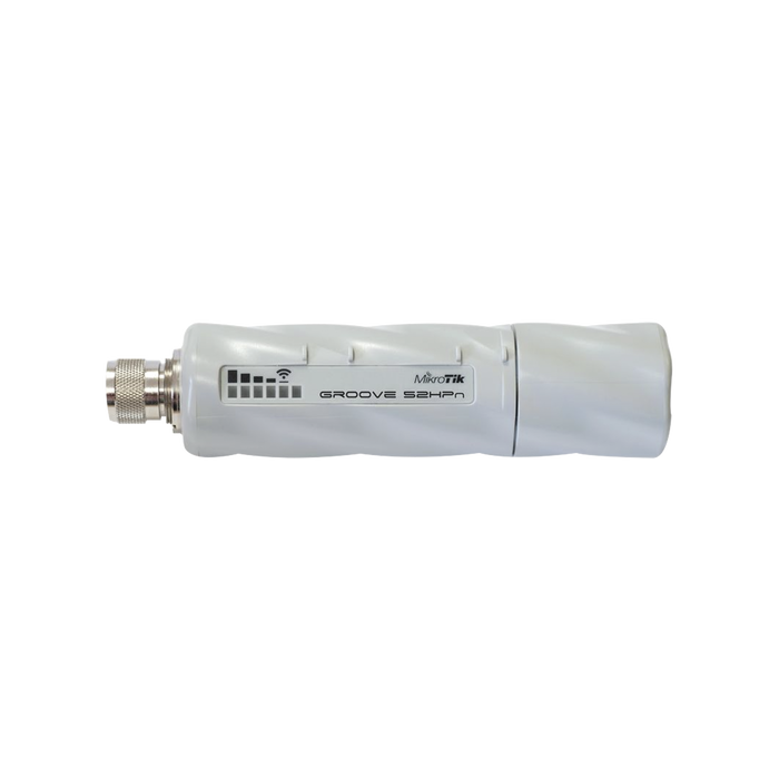 (Groove 52)  Cliente y PtP en 2.4 y 5GHz 802.11 a/b/g/n Conectorizado, Hasta 500mW