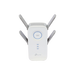 Repetidor / Extensor de Cobertura WiFi AC, 2600 Mbps, doble banda 2.4 GHz y 5 GHz, con 1 puerto 10/100/1000 Mbps, 4 antenas externas - Toer