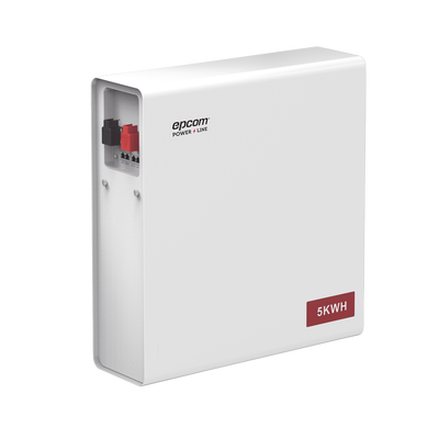 Batería de Litio Hierro Fosfato (LiFePO4)  de 5 Kwh, 51.2 Vcc, 100 Ah, Outdoor, Instalación a pared - Toer