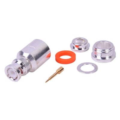 Conector BNC macho para cable BELDEN 9913, 7810A, 8214; ANDREW CNT-400; SYSCOM RG8/U-SYS, RFLASH-1113 - Toer