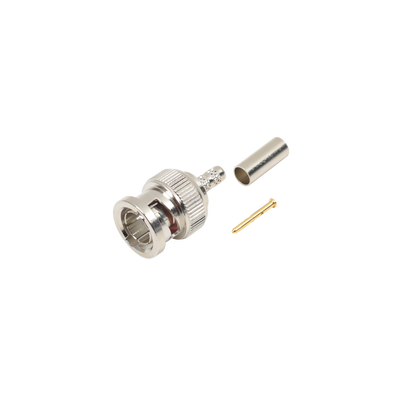 Conector BNC Macho para Mini Coaxial 1164A, 8212 (Video Vigilancia).