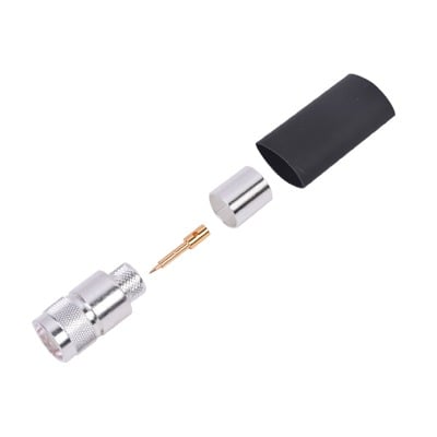 RFN-1006-2L2 Conector N Macho de Anillo Plegable para LP-600, LMR-600, CNT-600.