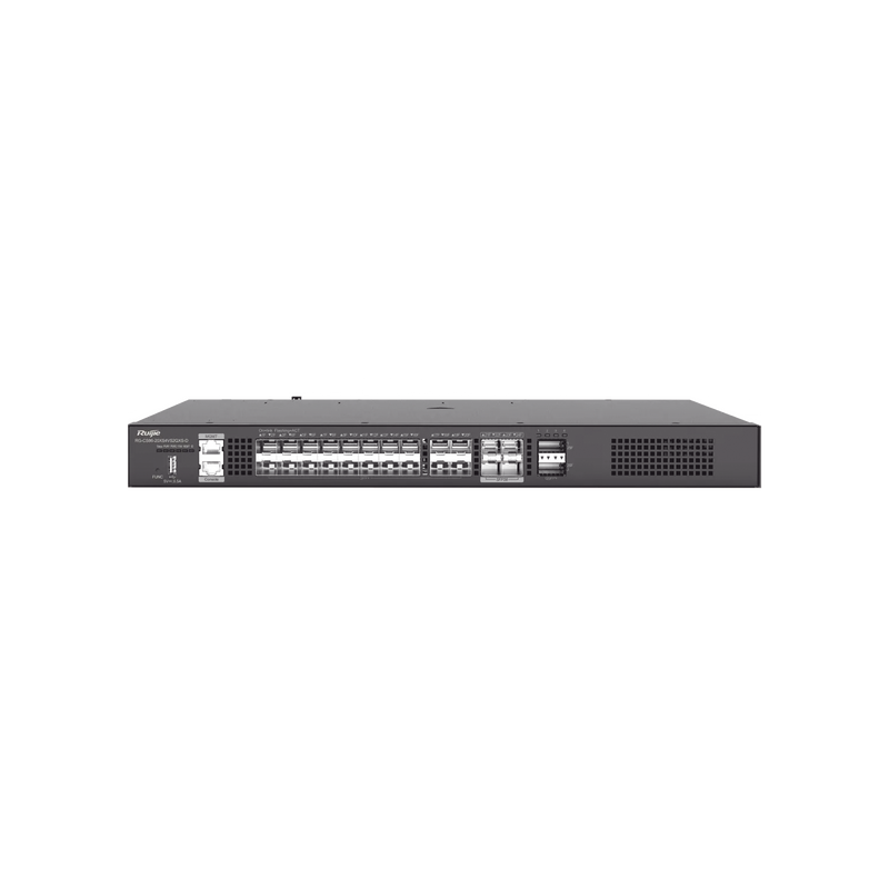 RG-CS86-20XS4VS2QXS-D Switch Core Distribuidor para Fibra con 20 Puertos SFP+ (10G), 4 Puertos SFP28 (25G) y 2 Puertos QSFP+ (40G)