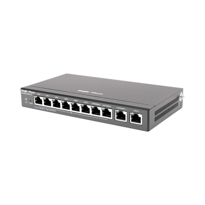 Router Balanceador con Función SD-WAN, PoE+ hasta 110 Watts, Hasta 4 Servicios de Internet y hasta 350 clientes con desempeño de 1.5 Gbps - Toer